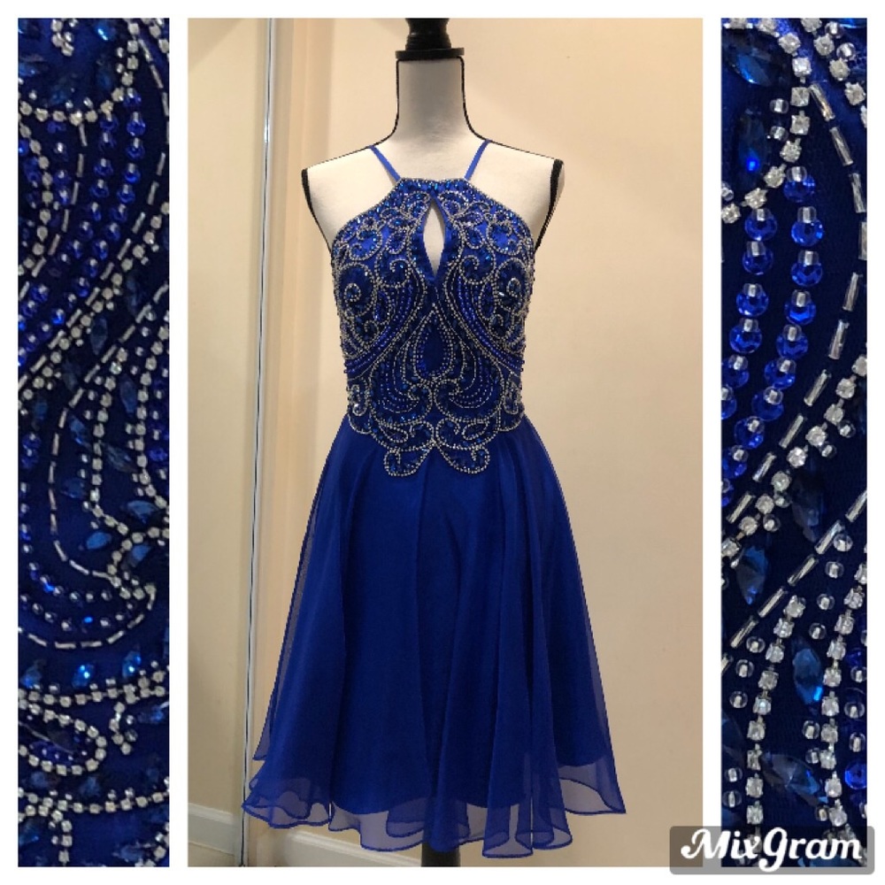Dave&Johnny Blue Dress/ Gown